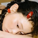 Tagi怦怦水果水钻复古镶嵌彩色加厚醋酸板材发夹刘海夹边夹甜美发