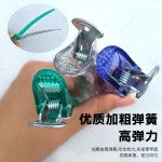 美发夹剪发夹子水晶夹子分区夹子透明一字夹无痕定位夹鸭嘴夹大号