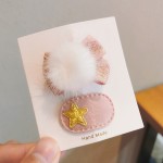 全包发夹宝宝发夹网红婴幼儿头饰婴儿发卡刘海夹前额洋气秋冬新款