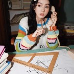 Tagi.同款复古捷克钻镶嵌彩色醋酸材质刘海夹可爱腰果侧边碎发夹