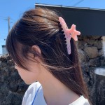 亚克力钻石镶嵌无痕抓夹可爱鲨鱼夹发抓少女发饰
