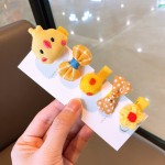 新款婴幼儿发夹女宝宝发量少全包布不伤发汗毛夹发卡夹子儿童发饰