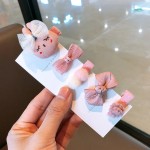 新款婴幼儿发夹女宝宝发量少全包布不伤发汗毛夹发卡夹子儿童发饰