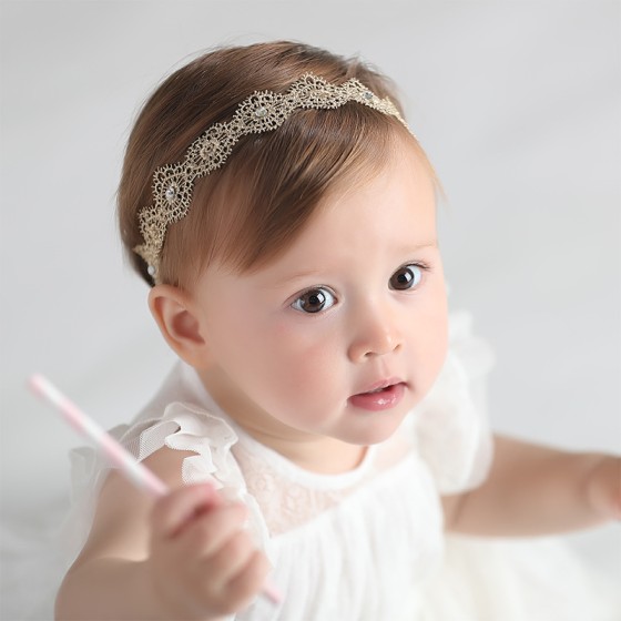 跨境儿童发饰批发婴儿发带小宝宝女童发箍头饰花朵头花亚马逊直销