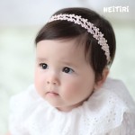 Angel Neitiri夏季蕾丝婴儿发带 宝宝发饰安全儿童新生幼儿发饰