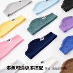 晒莫斯运动发带批发秋冬双层护耳发带女跑步防风保暖耳罩运动头带