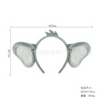 卡通考拉耳朵发箍刘海可爱洗脸头箍少女卖萌发头饰潮流2026新款