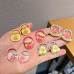 0-3岁小号宝宝可爱发绳婴儿拇指发圈不伤发橡皮筋儿童抓啾啾头饰