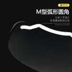 高清明度加长款美发面罩烫染护理造型防护防碎发防飞溅可用刘海贴