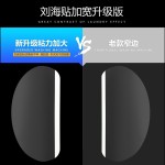 一次性弯片刘海贴遮挡脸护眼工具剪发理发透明面罩烫染发美发工具