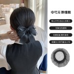 头花女职业护士发网工作盘头发头饰空姐上班盘发网兜发饰2025新款