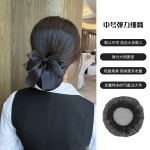 头花女职业护士发网工作盘头发头饰空姐上班盘发网兜发饰2025新款