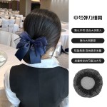 头花女职业护士发网工作盘头发头饰空姐上班盘发网兜发饰2025新款