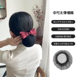 护士头花女职业发网女盘头发银行空姐网兜服务员简约高档头饰发饰