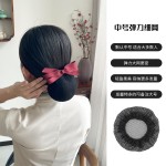 护士头花女职业发网女盘头发银行空姐网兜服务员简约高档头饰发饰