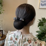 护士头花小清新空姐职业发网银行医院酒店女服务员上班盘头发网兜