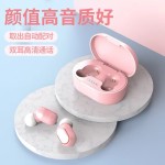 跨境热卖A6S蓝牙耳机超长续航数显迷你入耳式E6SE7S无线耳机蓝牙