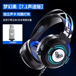 狼蛛S602 7.1声道有线头戴式耳机耳麦USB笔记本台式电脑游戏电竞