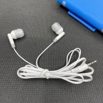 1米MP3MP4有线耳机入耳式 手机电脑通用不带麦配机礼品3.5mm耳塞