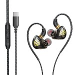 艾菲美耳机有线HIFI发烧游戏环绕耳重低音台式电脑双插头电竞游戏