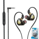 艾菲美耳机有线HIFI发烧游戏环绕耳重低音台式电脑双插头电竞游戏