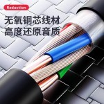 艾菲美耳机有线HIFI发烧游戏环绕耳重低音台式电脑双插头电竞游戏
