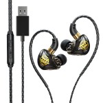 艾菲美耳机有线HIFI发烧游戏环绕耳重低音台式电脑双插头电竞游戏