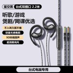 新款适用华为/vivo/oppo/苹果/小米不入耳挂耳式有线耳机久戴不痛