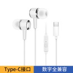 跨境K20手机耳机入耳式3.5mm安卓通用线控通话听歌直插型现货工厂