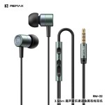 REMAX睿量魔.声3.5mm/TYPE-C口音乐通话入耳式线控有线耳机RM-02