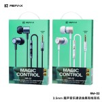REMAX睿量魔.声3.5mm/TYPE-C口音乐通话入耳式线控有线耳机RM-02