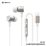REMAX睿量魔.声3.5mm/TYPE-C口音乐通话入耳式线控有线耳机RM-02