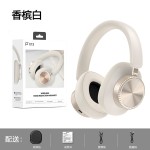 工厂新款降噪头戴式蓝牙耳机立体声隔音无线运动耳机配收纳包批发 (含认证）
