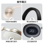 工厂新款降噪头戴式蓝牙耳机立体声隔音无线运动耳机配收纳包批发 (含认证）
