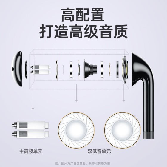 艾菲美工厂批发双插头2米长线带麦通话电竞游戏专用耳麦电脑耳机