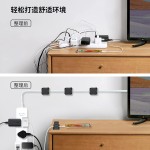 跨境热销磁吸理线器充电线数据线鼠标线理线夹无痕扣卡桌面绕线器