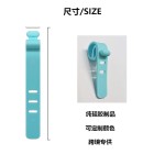 简约三孔硅胶绕线数据线扎带耳机线收纳理线器固线Cord Organizer