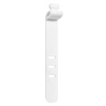 简约三孔硅胶绕线数据线扎带耳机线收纳理线器固线Cord Organizer