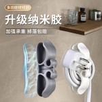 电器理线器自粘绕线器电线排插固定器电线收纳器粘钩桌面理线器