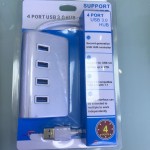 批发铝合金4口USB HUB集线器 3.0高速USB HUB扩展器一拖四分线器