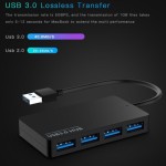 源头厂家分线器集线器2.0扩展器一拖四口4口超薄Type-C3.0USB HUB
