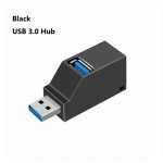 直角铝合金 type c分线器笔记本电脑3.0 usb hub扩展器四口集线器