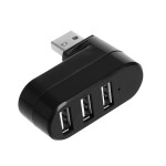 直角铝合金 type c分线器笔记本电脑3.0 usb hub扩展器四口集线器