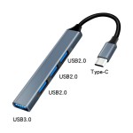 usb拓展坞插头多口转网口3.0扩展坞一分二hub转接器typec供电