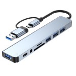 TYPE-C转USB3.0双口高速集线器笔记本电脑拓展坞多接口hub分线器