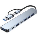 TYPE-C转USB3.0双口高速集线器笔记本电脑拓展坞多接口hub分线器