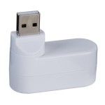 现货 旋转迷你USB 2.0 HUB 3口集线器笔记本电脑usb2.0扩展分线器