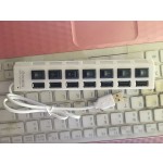 爆款七口开关2.0一拖七集线器HUB分线器高速扩展电脑USB扩展器
