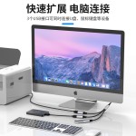 usb扩展器充电分线器转换接头typec电脑一拖四拓展坞多功能一分三