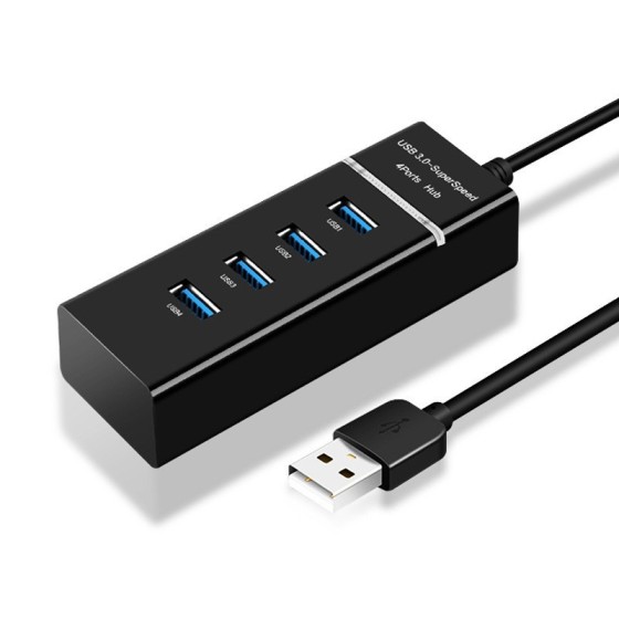 USB3.0扩展器usb分线器高速集线器hub电脑四口拓展坞笔记本扩展坞
